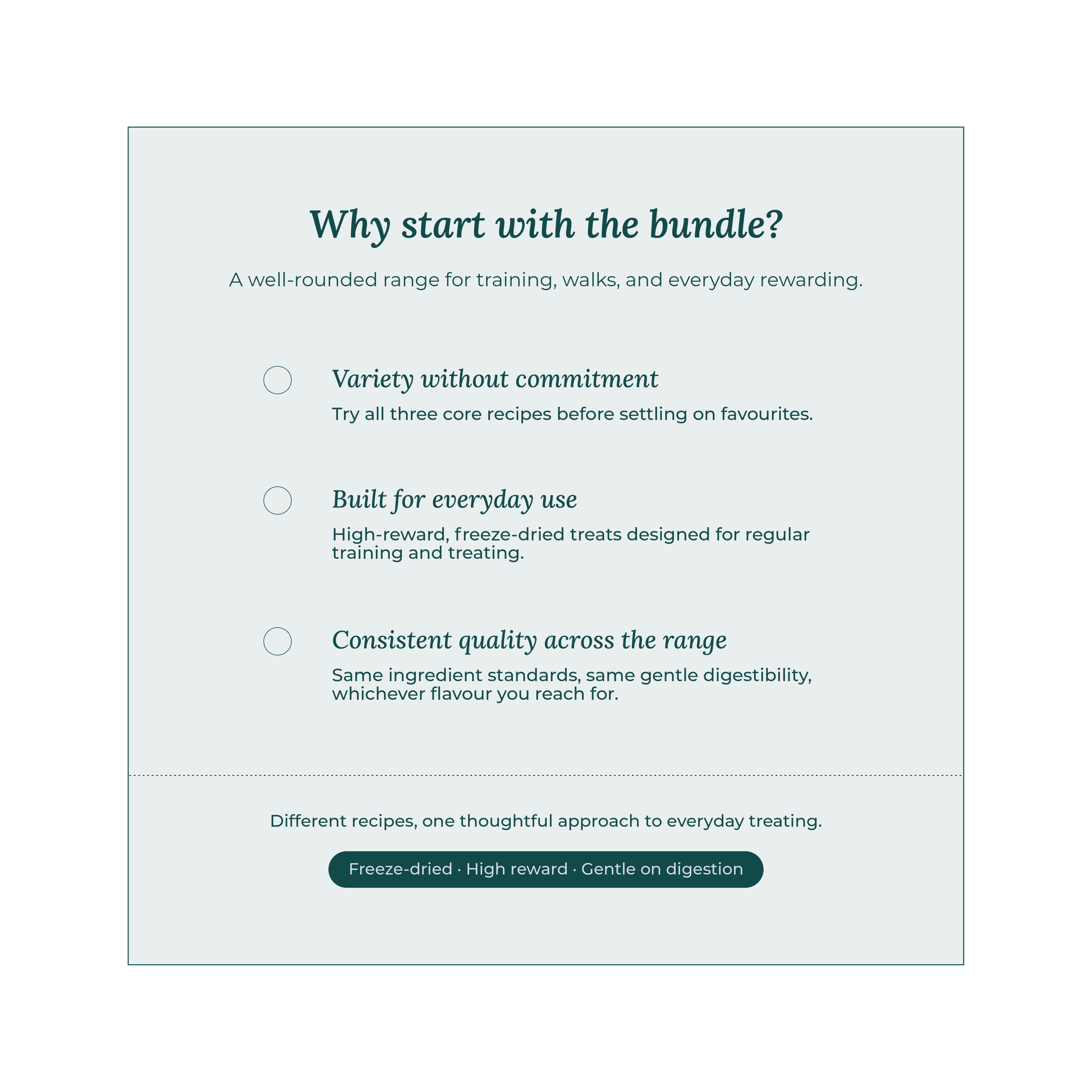 Freeze-Dried Dog Treat Bundle