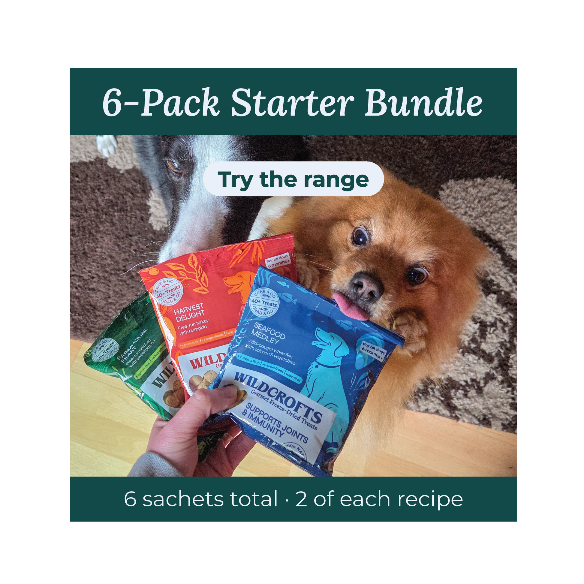 Freeze-Dried Dog Treat Bundle (6 Pack)